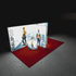 10x20 Booth Backlit Display Kit 04